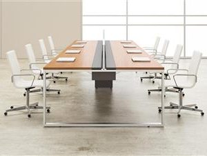 BenchWorx Station with Loop Legs (Oil Cherry)