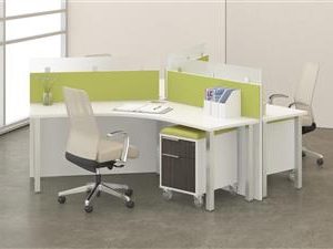 TeamWorx Station for 3 (Regal White and Tenino Grey)
