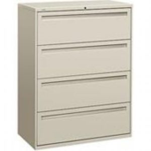 HON 700 Series 4-Drawer Lateral File (Putty)