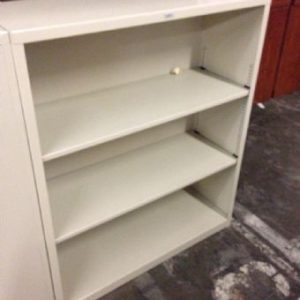 HON 41 Metal Bookcase (Putty)