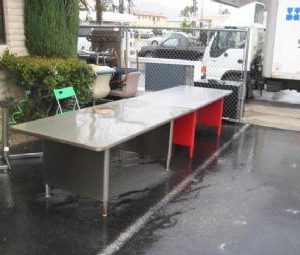 Vintage Tanker Conference Tables