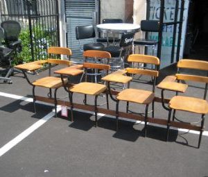 Vintage School Desks
