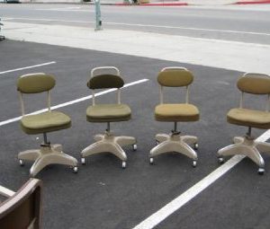 Vintage Swivel Task Chairs
