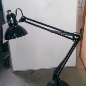 LS-3202BLK Lite Source Flex Halogen Desk Lamp (Black)