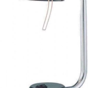 LS-21216BLK Lite Source Colman Contemporary Desk Lamp with Plug Socket (Black)