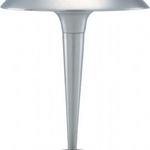 LS-377SS Lite Source Contemporary Gem Table Lamp (Satin Steel Finish)