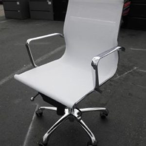 Merrell Mesh Low Back Chair (White)