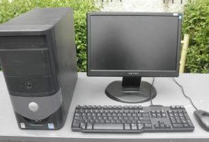 Monitor Tower Keyboard and Mouse