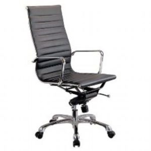 Euro Style Otto Collection High Back Executive Chair (Black)