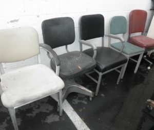 Vintage Tanker Chairs in Different Styles