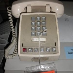 Vintage Putty Multi-Line Phone