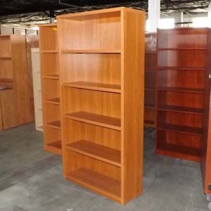 PC Series Laminate Bookcase -- 72 high x 36 wide (Oil Cherry)