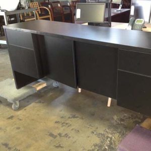 PC Series Storage Credenza -- 72 wide (Black)