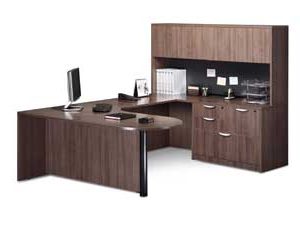 Classic Laminate Series Bullet U-Unit (Modern Walnut)