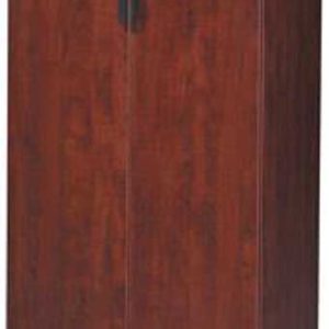 PL151 36w x 22d x 66h Double-Door Laminate Storage Cabinet (Cherry)