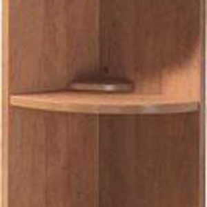 PL162 15w x 66h Classic Laminate Corner Bookcase (Honey)