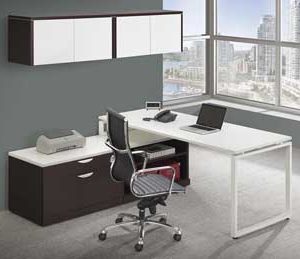 Elements L-Station (Espresso and White)