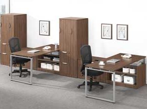 Elements Station with Storage (Modern Walnut)