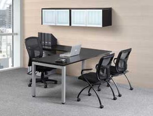 Elements L-Station with U-Shape Legs (Espresso)