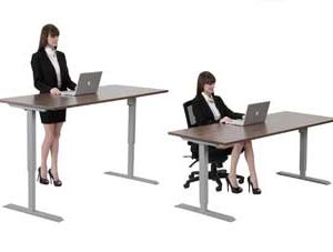 PLT2448/HAD Electric Height Adjustable Table (24 x 48)