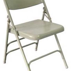 1621 Steel Folding Chair (Grey)