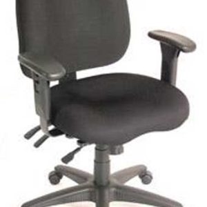 4464 Ergo Form Series Mid-Back Multi-Function Task Chair (Black)