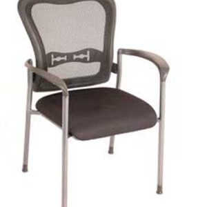 7804 Spice! Stack Series (Black Mesh Back/Black Fabric Seat)