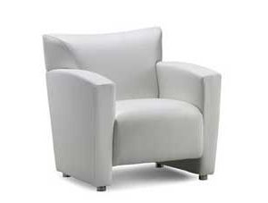 9681  Tribeca Collection Club Chair (White)