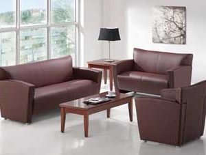 Tribeca Collection Leather Lounge Seating (Brown)