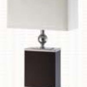 901571 Coaster Retro Style Table Lamp (Black/Silver Finish)