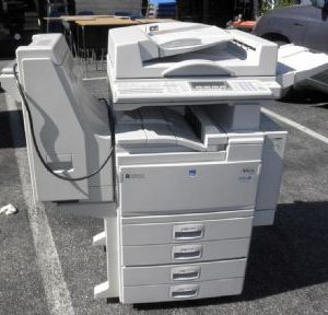 Ricoh Aficio 450E with Sorter Cropped