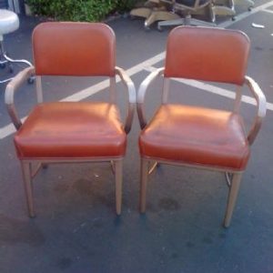 Tanker Arm Chairs (Rust)
