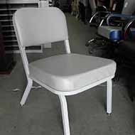 Vintage Guest Chair in Light Grey