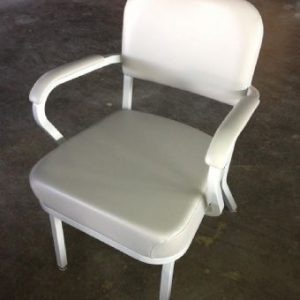 Vintage Tanker Chair with Arms (Grey)