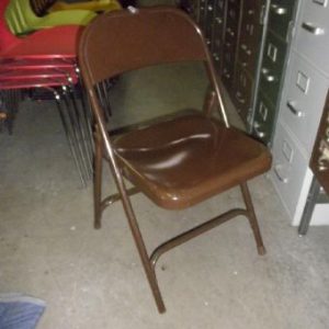Virco 6 Metal Folding Chair (Mocha)