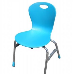 Virco Zuma Side Chair (Turquoise Blue)