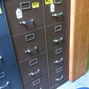 4-Drawer Vertical Files (Desert Sage)